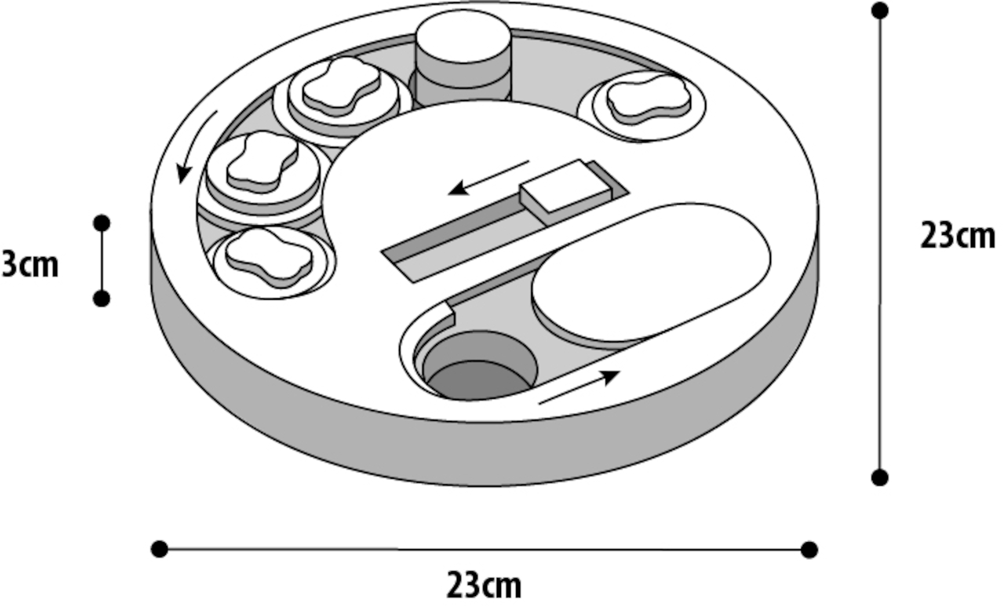Flamingo Jouet Chiot Brain Train Maurice Brun clair