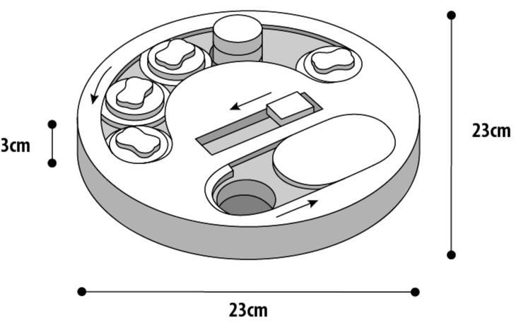 Flamingo Jouet Chiot Brain Train Maurice Brun clair