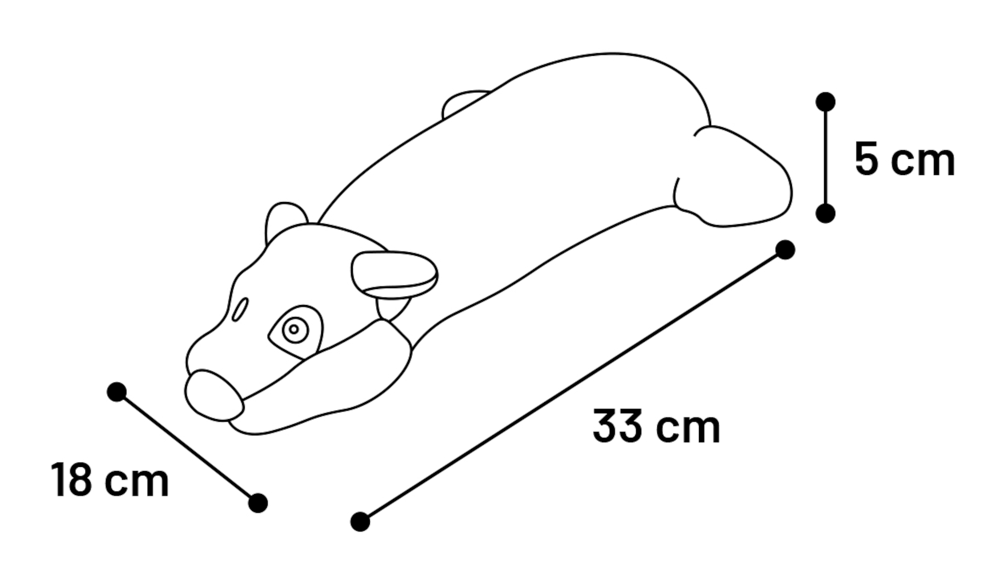 Flamingo Spielzeug Shaky Fuchs Braun