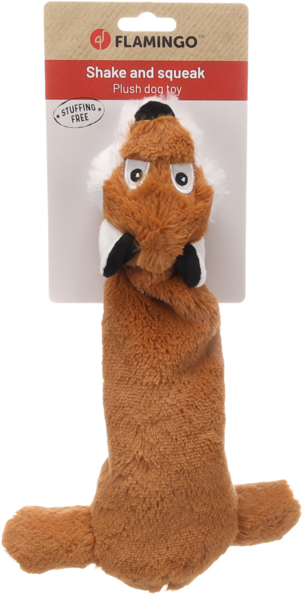 Flamingo Spielzeug Shaky Fuchs Braun