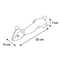 Flamingo Juguete Shaky Zorrillo Negro