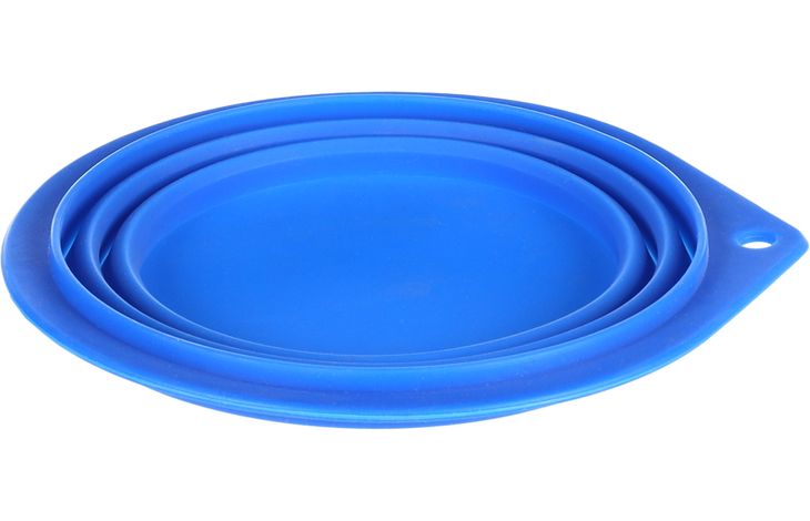 Flamingo Futter- und Trinknapf Falda Rund Blau