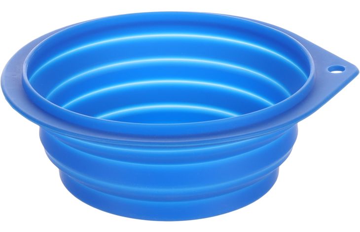 Flamingo Futter- und Trinknapf Falda Rund Blau