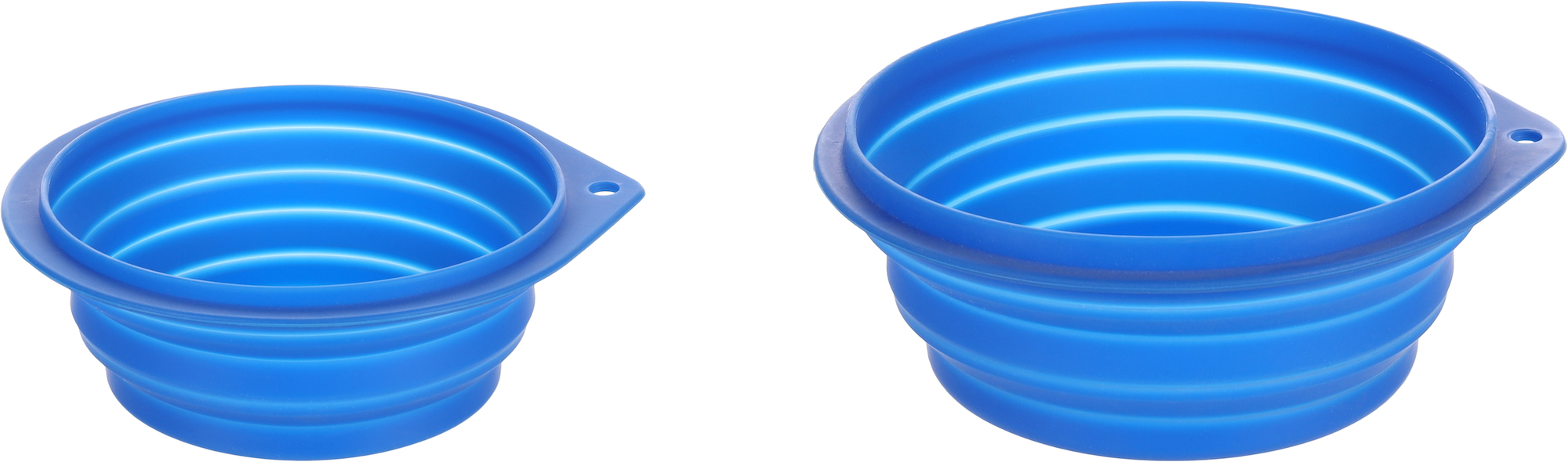 Flamingo Futter- und Trinknapf Falda Rund Blau