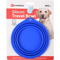 Flamingo Futter- und Trinknapf Falda Rund Blau