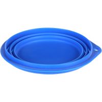 Flamingo Futter- und Trinknapf Falda Rund Blau