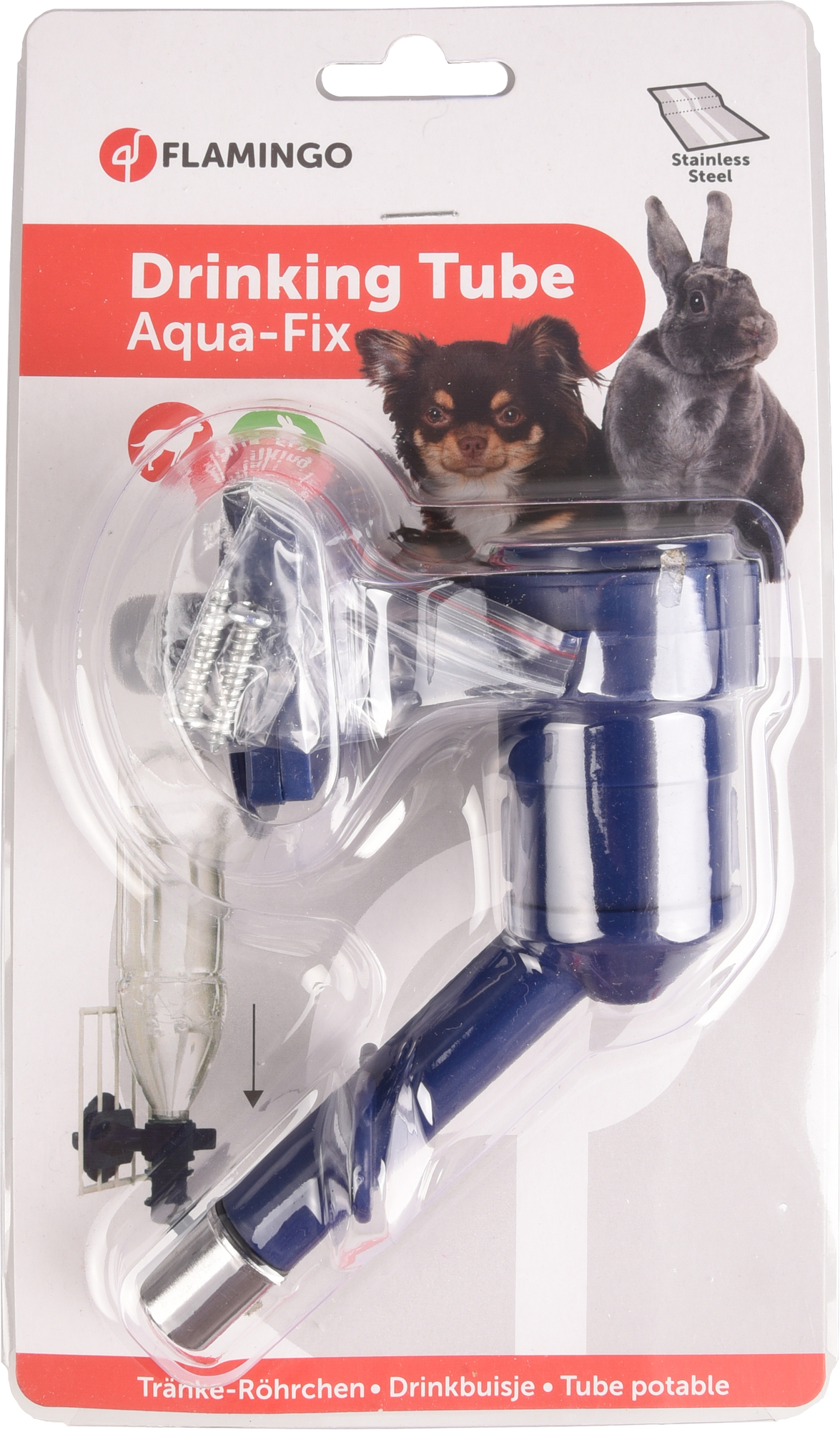 Flamingo Bottle holder Molli Blue