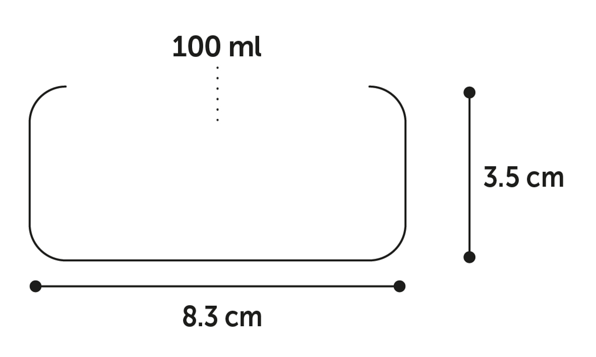 Flamingo Feeding and drinking bowl Kiki Round White