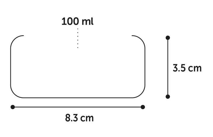 Flamingo Feeding and drinking bowl Kiki Round White