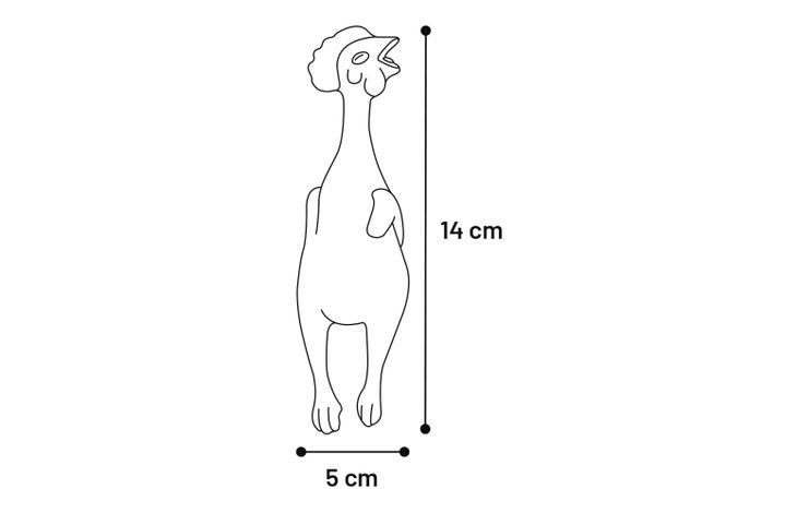 Flamingo Jouet Gallina Poule Jaune