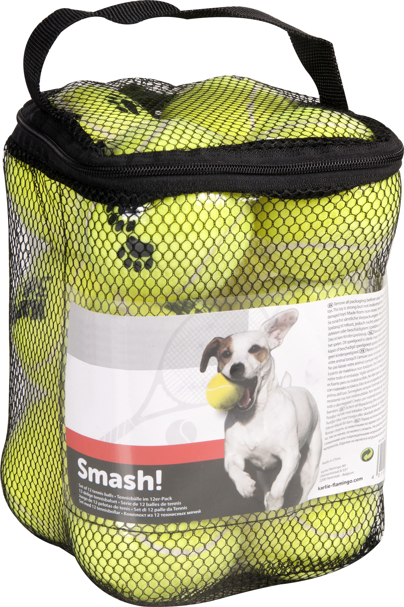 Flamingo Toy Smash Tennis ball Yellow
