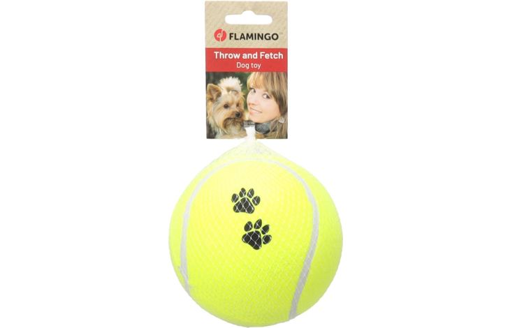 Flamingo Toy Smash Tennis ball Yellow