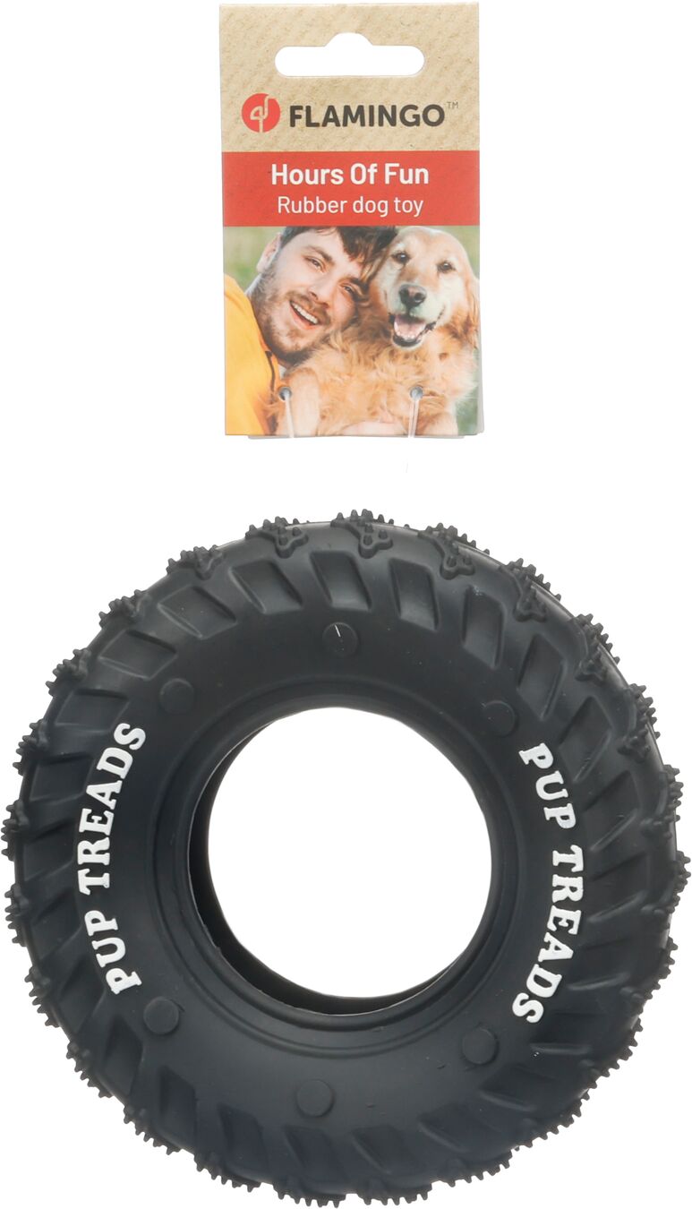 Speelgoed Ruffus Band Zwart | 45831 | Flamingo Pet Products