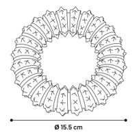 Flamingo Toy Ruffus Ring with vanilla flavour