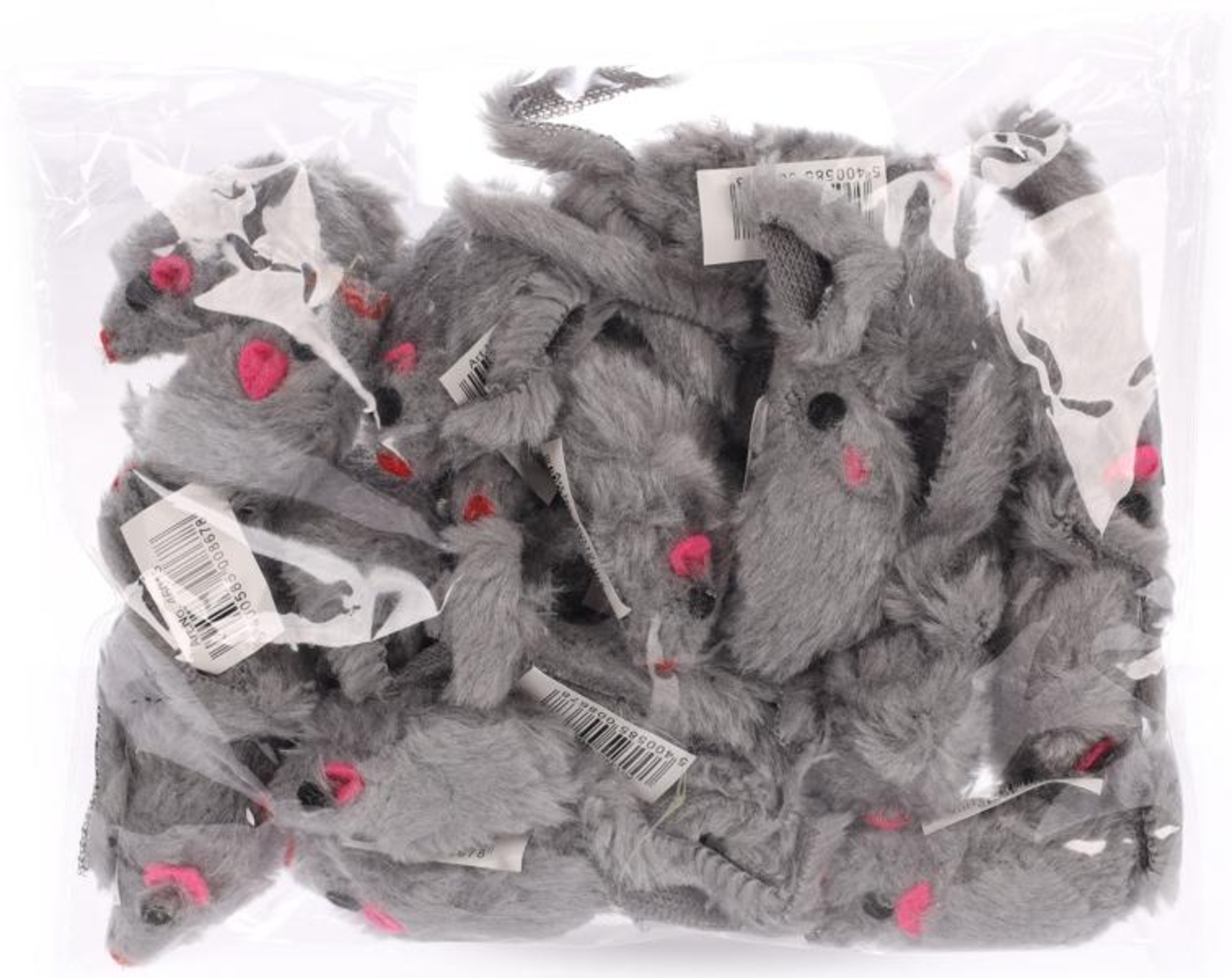 Flamingo Speelgoed Laly Muis Grijs