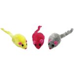 Toy Mouse Grey Red Yellow 9 pieces