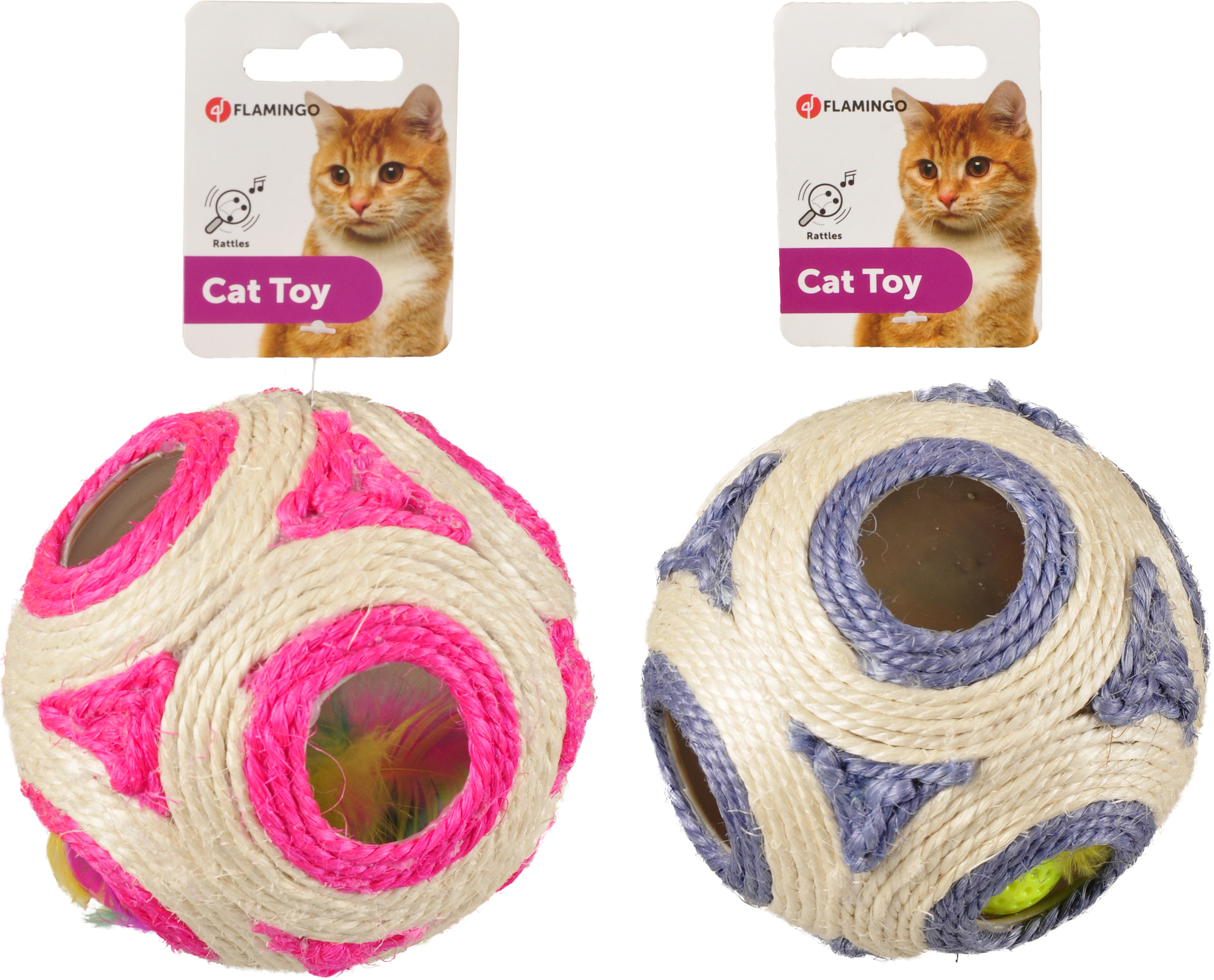 Flamingo Toy Hugh Ball Multiple colours