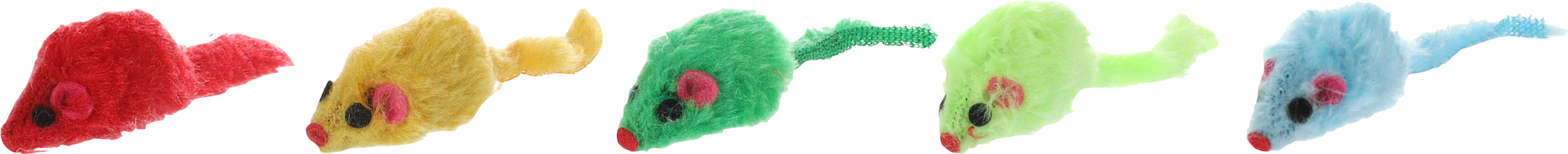 Flamingo Speelgoed Barmy Muis Meerkleurig