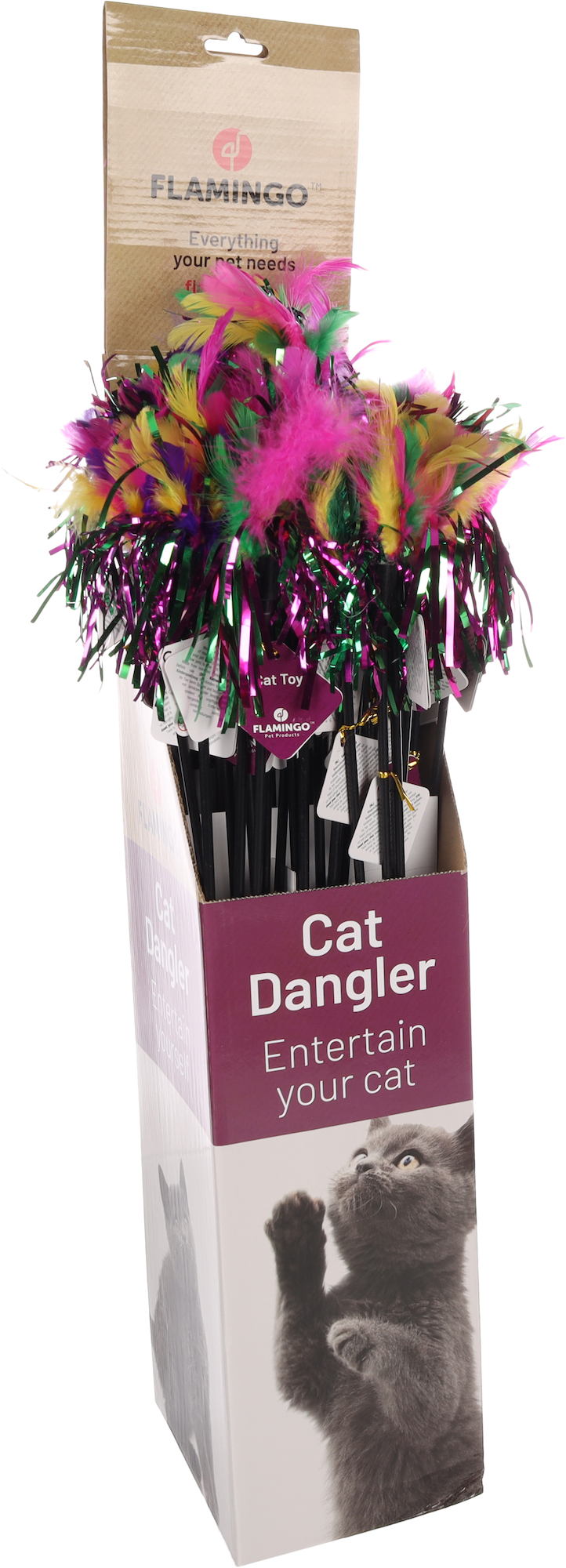 Flamingo Jouet Warwick Canne à pêche Mélange