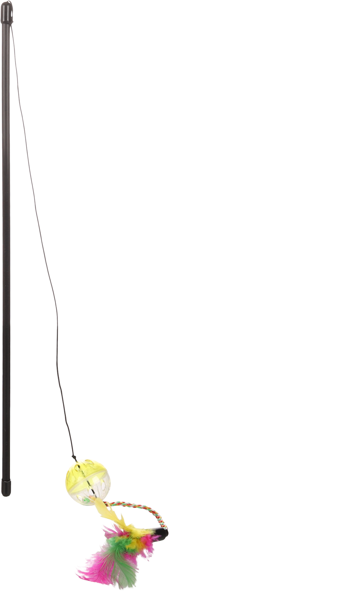 Flamingo Toy Frizz Dangler with ball Multiple colours