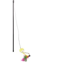 Flamingo Toy Frizz Dangler with ball Multiple colours