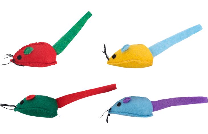 Flamingo Spielzeug Kätzchen Kitty Maus Mehrere Ausführungen