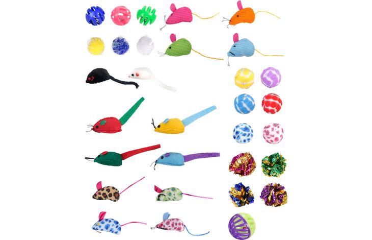 Flamingo Spielzeug Kätzchen Kitty Maus Mehrere Ausführungen