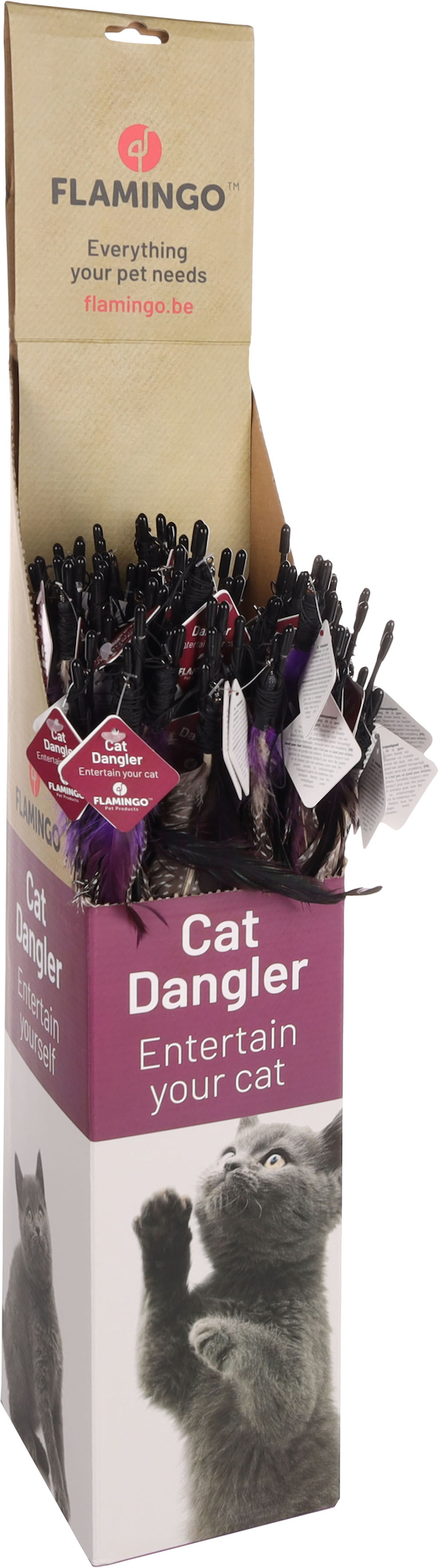 Flamingo Giocattolo Jonathan Canna Nero