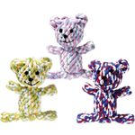 Toy John Bear with rope Multiple colours