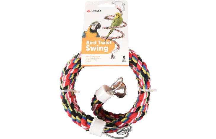 Flamingo Zitstok Twister S Meerkleurig - Katoen