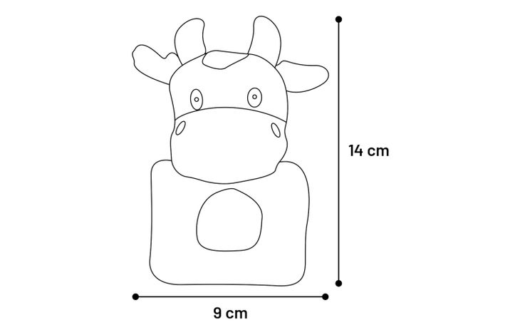 Flamingo Toy Puppy Allen Frog & Duck & Cow & Pig Multiple colours