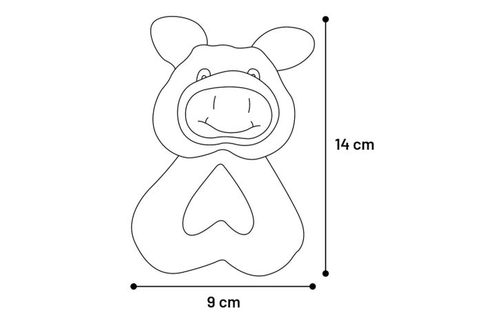 Flamingo Toy Puppy Allen Frog & Duck & Cow & Pig Multiple colours