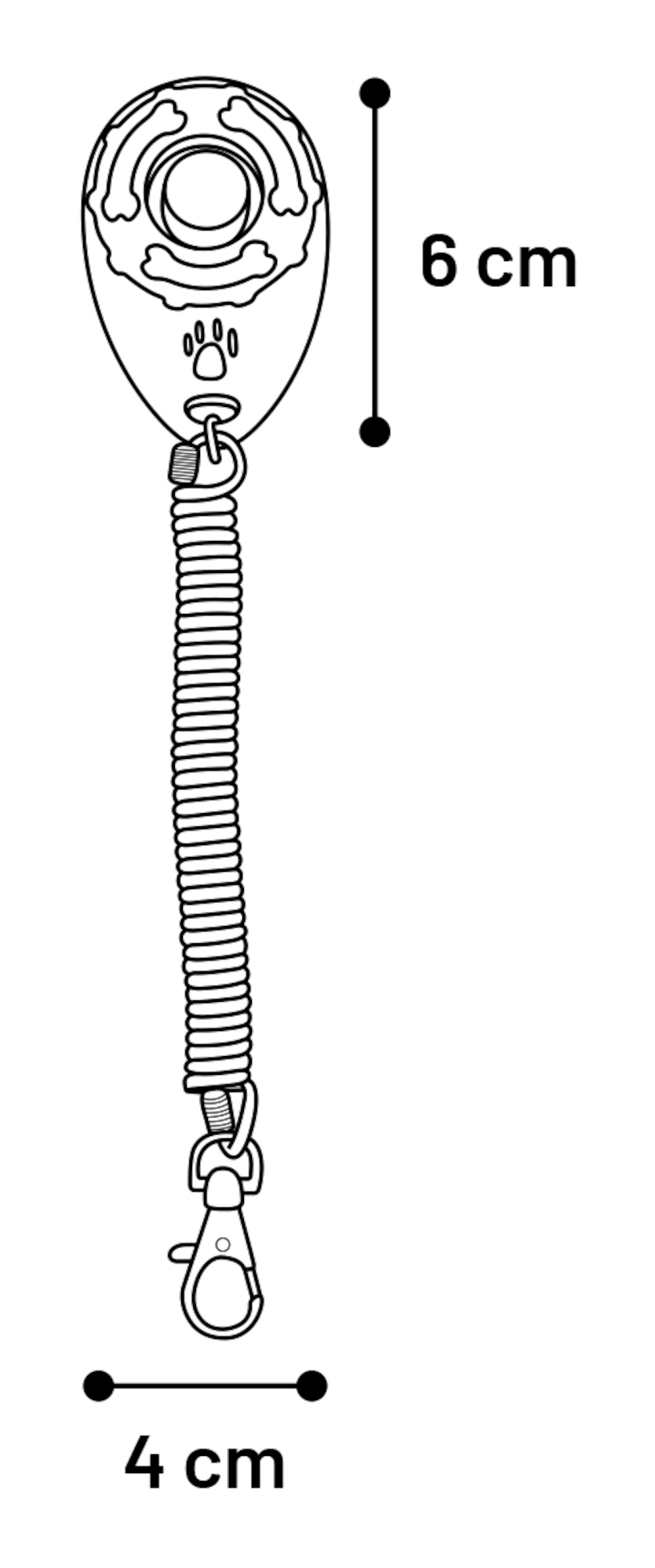 Flamingo Clicker Klix Multiple colours