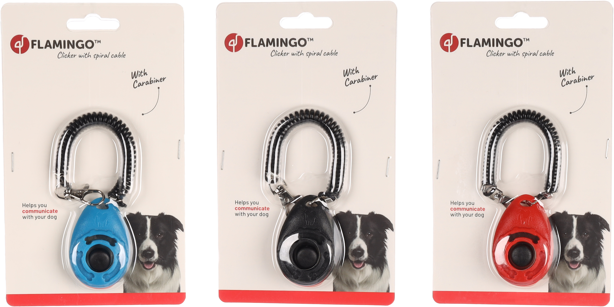 Flamingo Clicker Klix Multiple colours