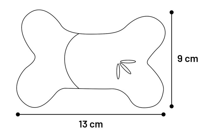 Flamingo Toy Puppy Boban Bone Multiple colours