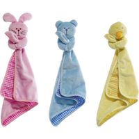 Flamingo Toy Puppy Cuddle friend Bear Blue