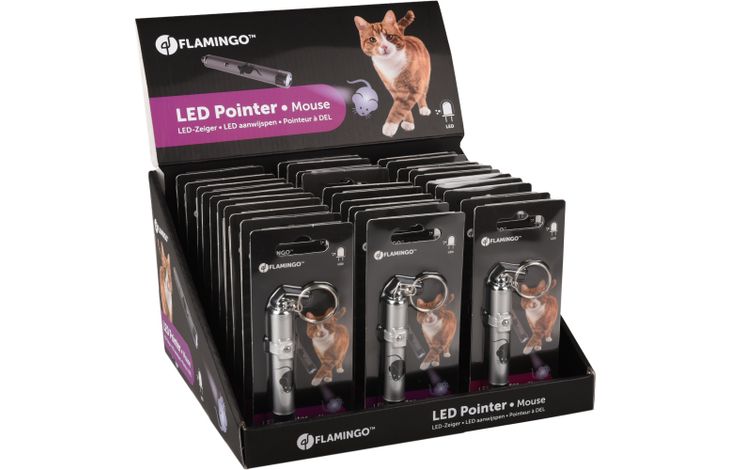 Flamingo Electronic toy Laser Carla  Grey