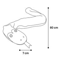 Flamingo Toy Arlo Snake Green