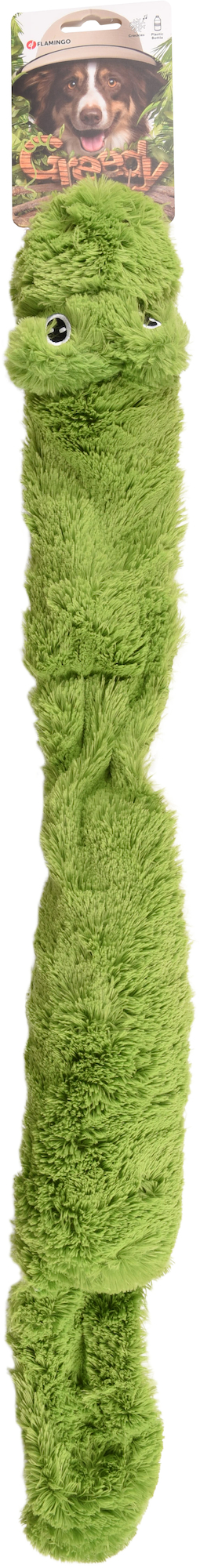 Flamingo Toy Arlo Snake Green