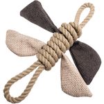 Toy Mason Butterfly with rope Beige