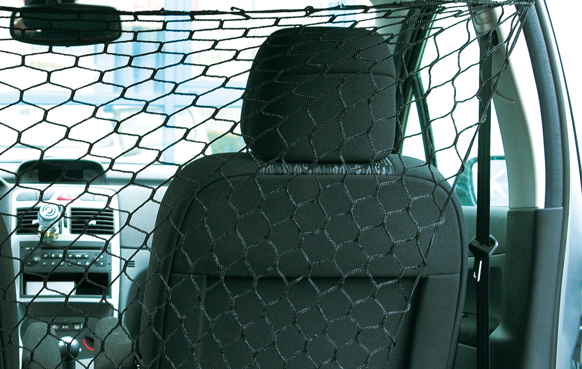 Flamingo Car safety net Webster Black