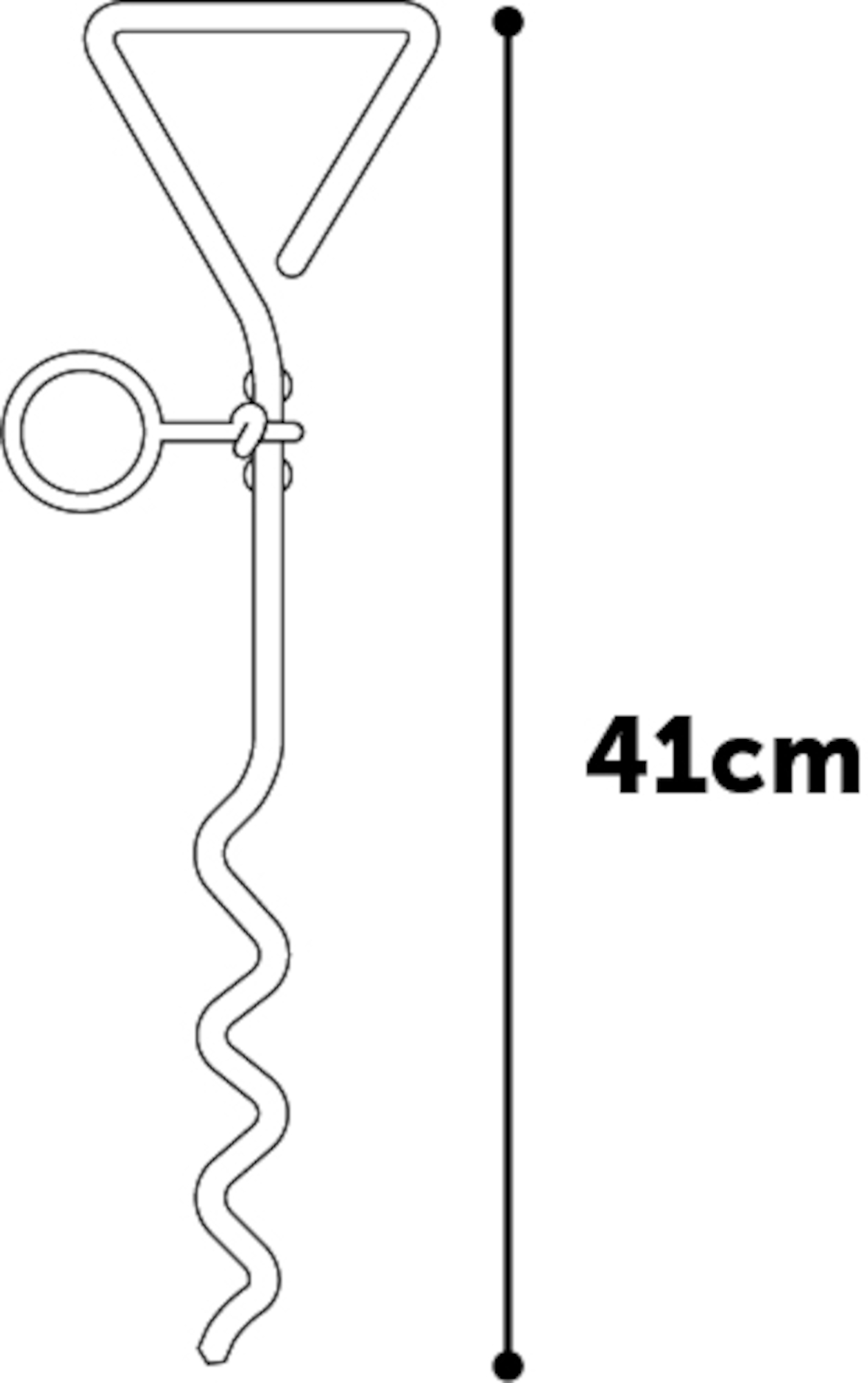 Flamingo Ground spike Pina Silver