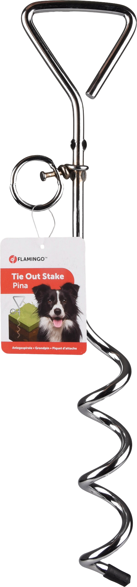 Flamingo Ground spike Pina Silver