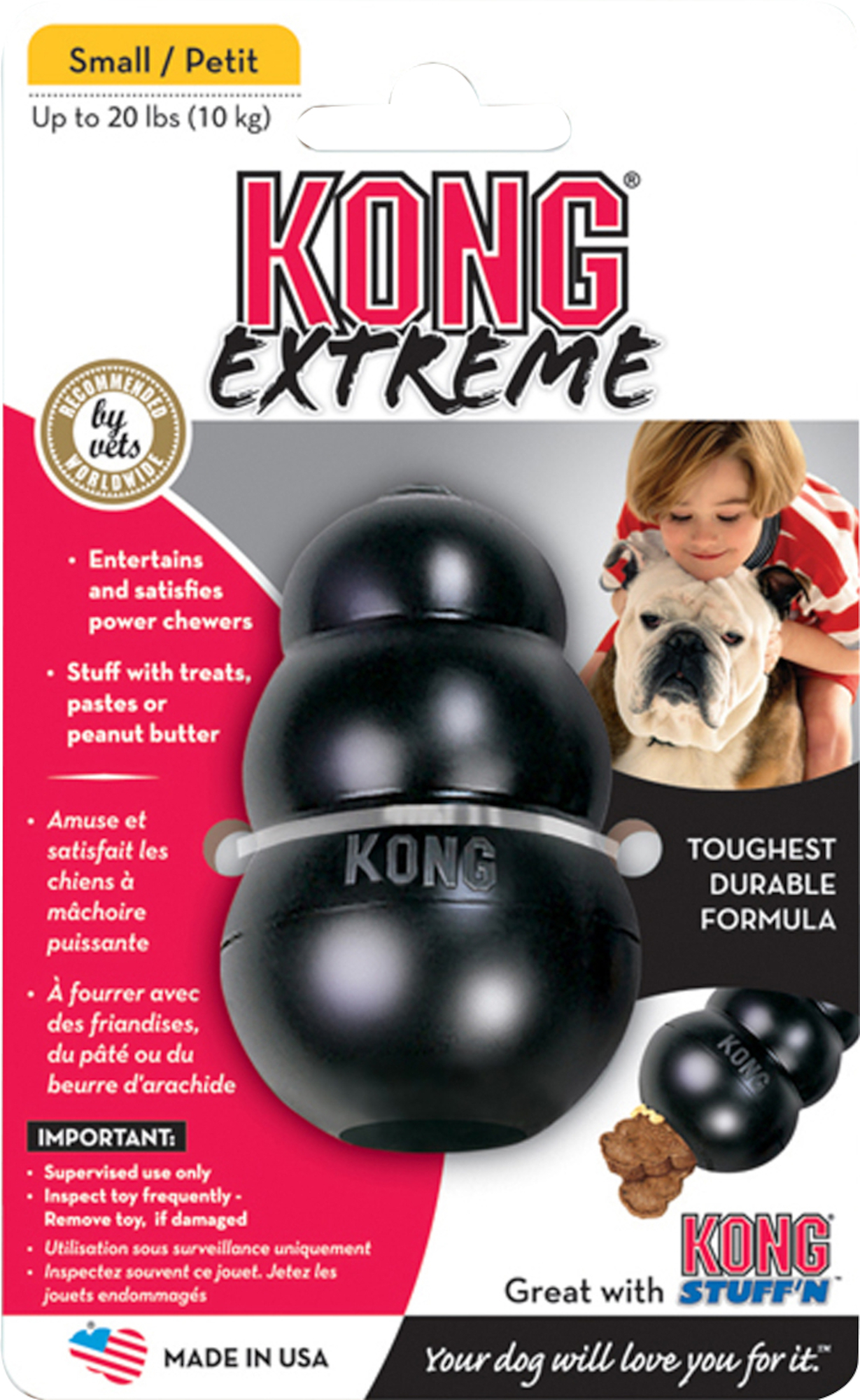 Kong® Kong® Toy Extreme Wobbler Black