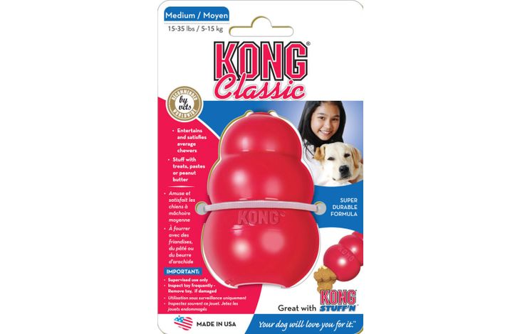 Kong® Kong® Speelgoed Classic Wobbler Rood