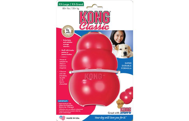 Kong® Kong® Speelgoed Classic Wobbler Rood
