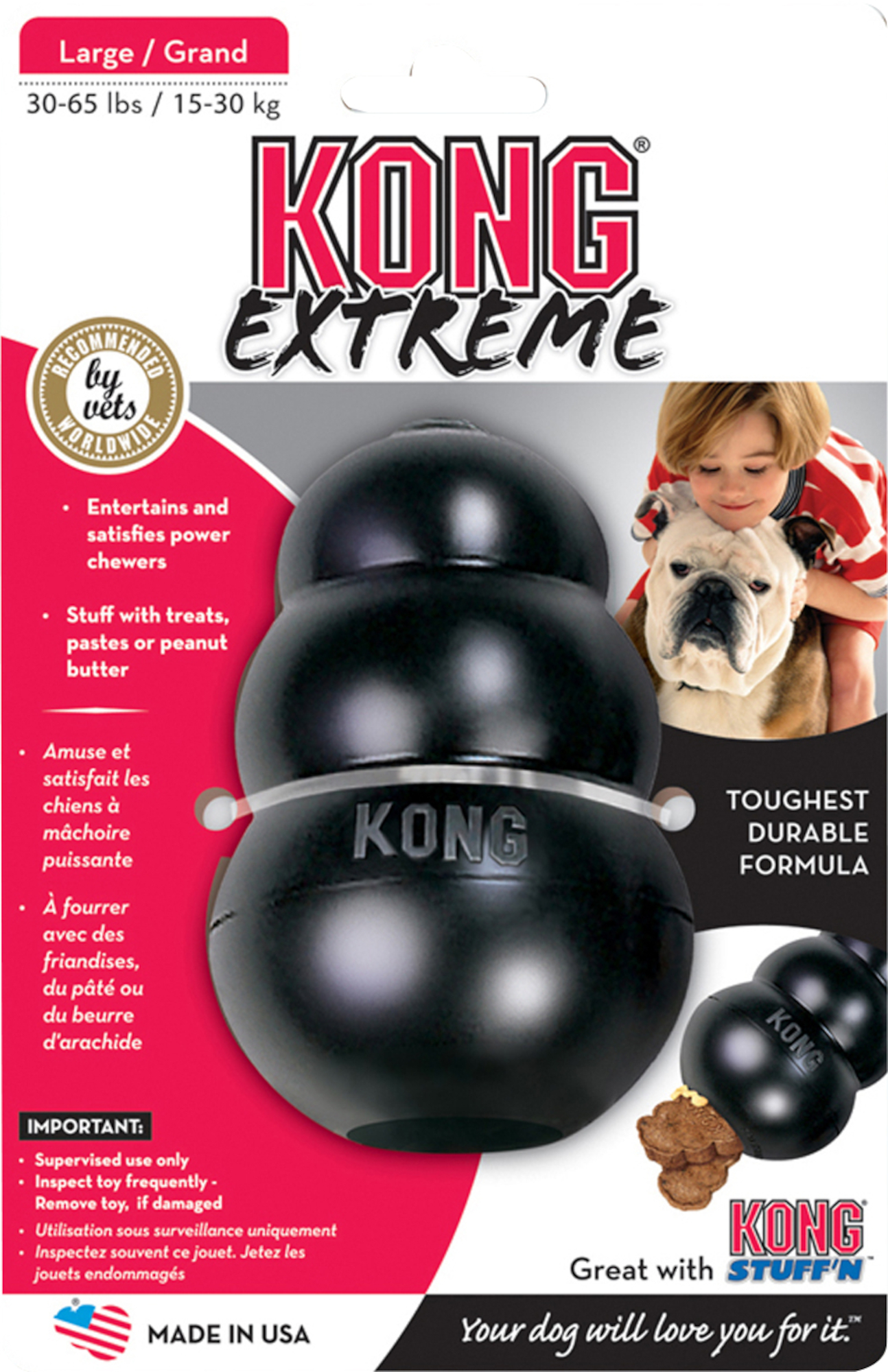 Kong® Kong® Toy Extreme Wobbler Black