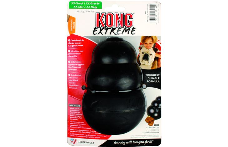 Kong® Kong® Spielzeug Extreme Schwarz Gummi Wobbler