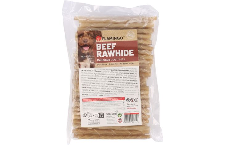 Flamingo Snacks R'Hide Cigarette  12cm 5-5,5gr / 100 pcs 520-530gr