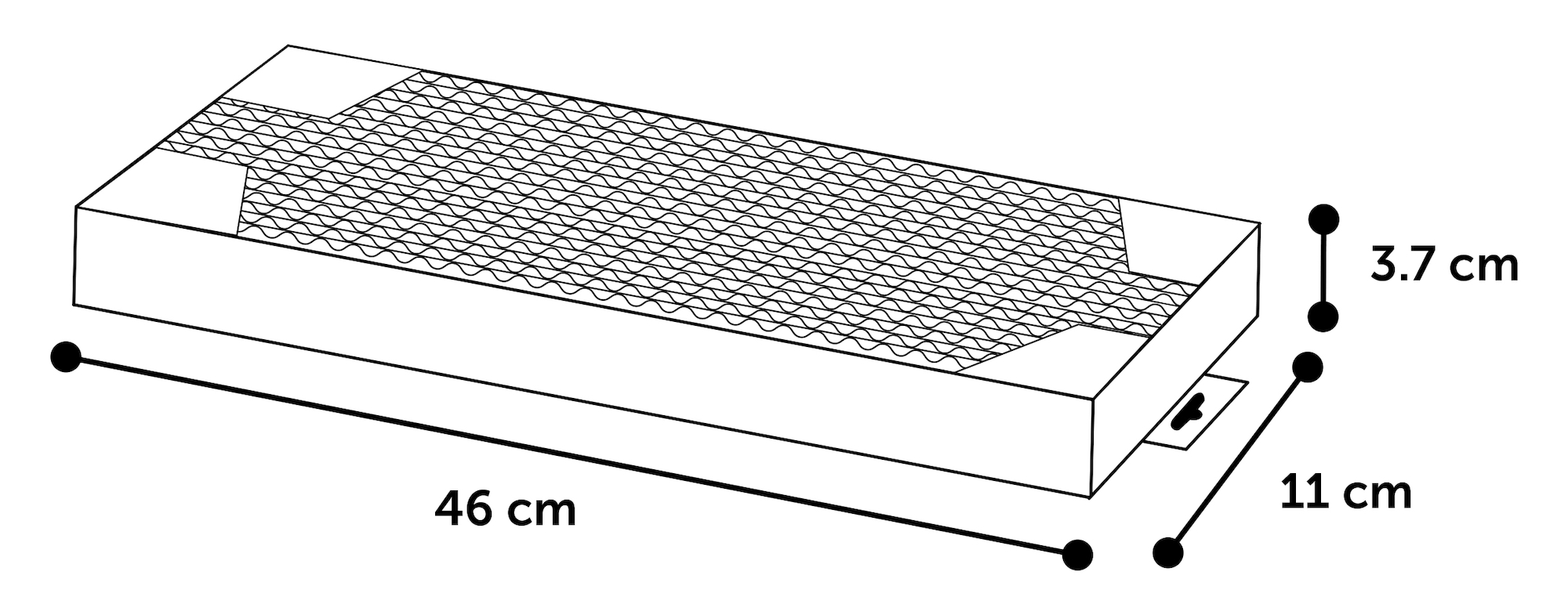 Flamingo Scratching cardboard Limbo Brown